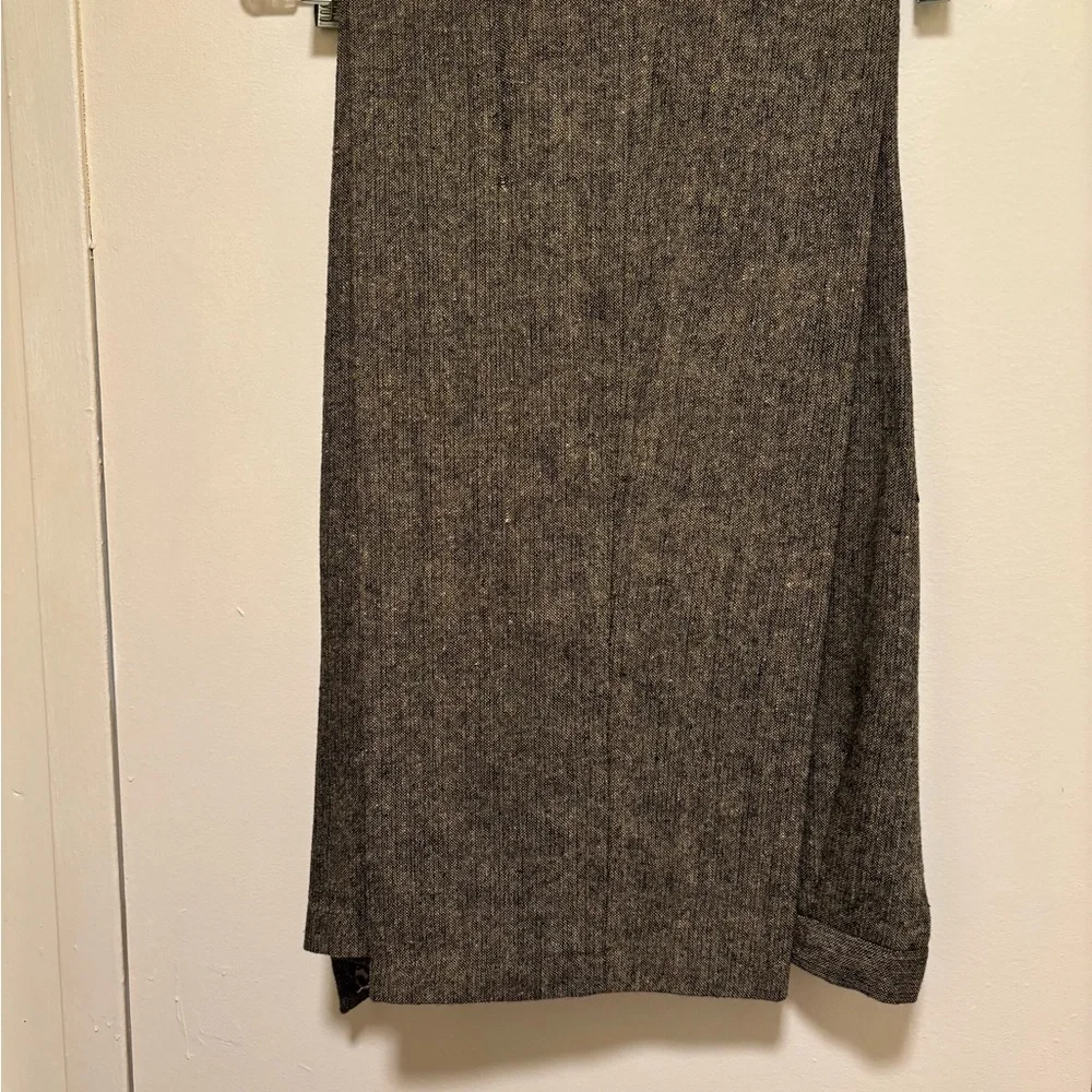 Venessa Tweed Long Sleeve Double Breasted Pantsuit Women's Size M Black/Tan - Picture 14 of 15